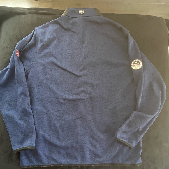 Men’s blue zip up jacket - Picture 2 of 4